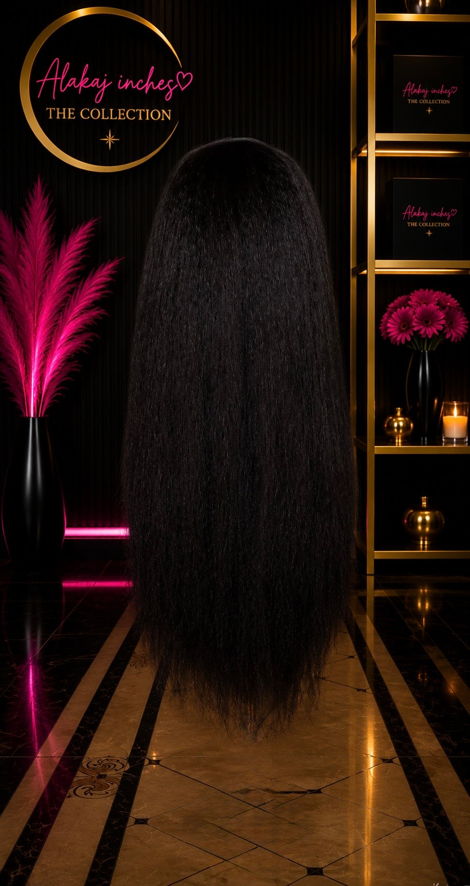 Kinky Straight Full Frontal Wigs