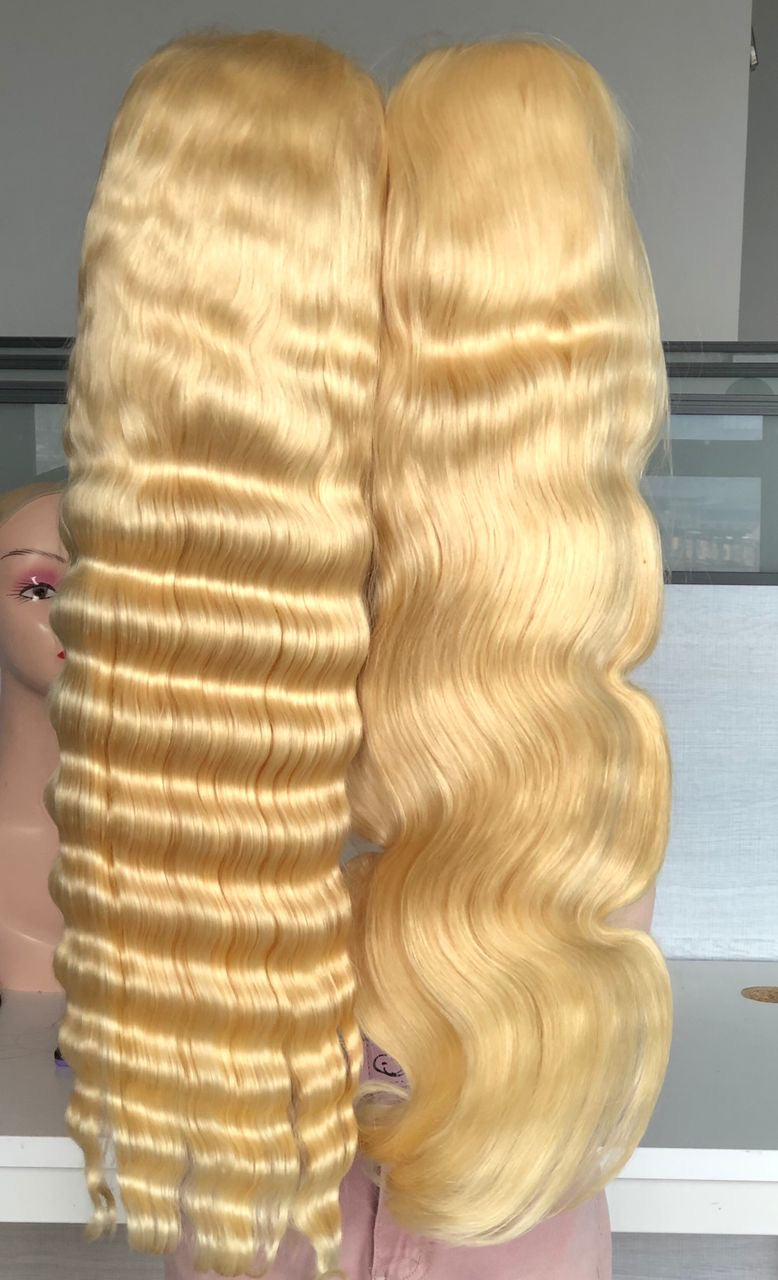 613 Deep wave Full Frontal Wigs