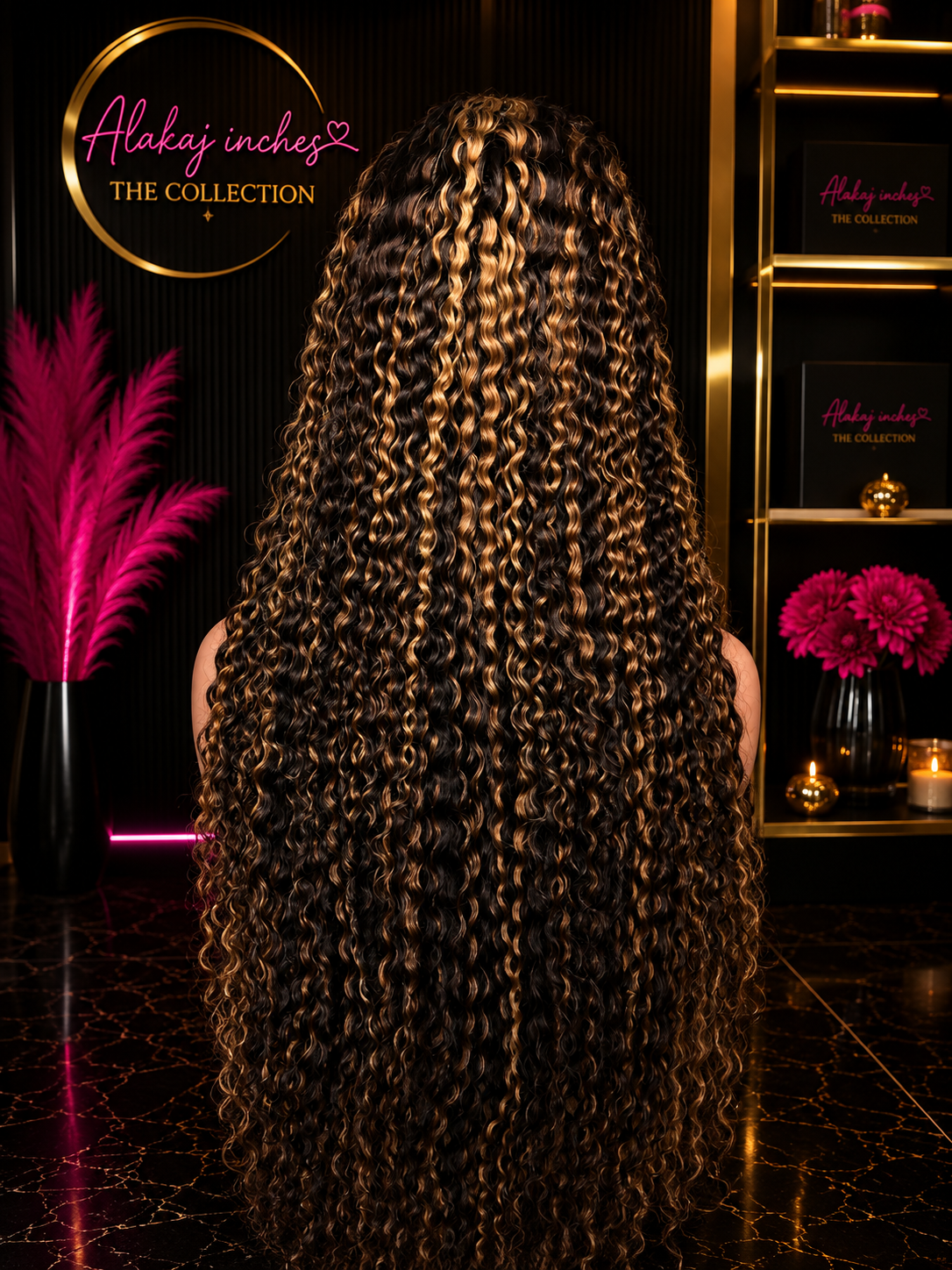 Highlighted Full Frontal Wigs