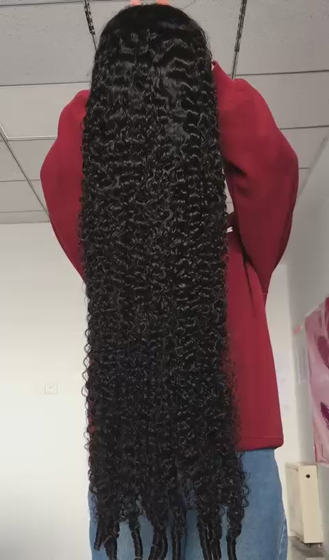 Burmese Curly Full Frontal Wigs